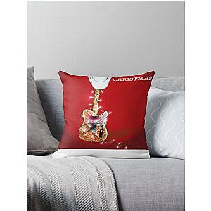 Brad Paisley Christmas Throw Pillow