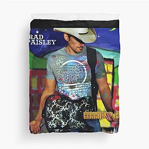 Brad Paisley American saturday night Duvet Cover