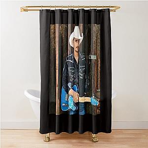 Brad Paisley - Poster Shower Curtain