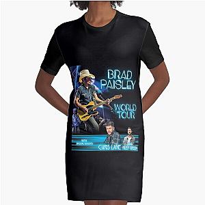 Want More Out Of Your Life Brad Paisley, Brad Paisley, Brad Paisley! Graphic T-Shirt Dress