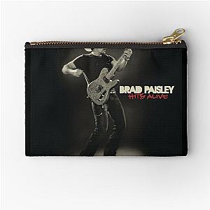 Brad Paisley Hits Alive Zipper Pouch