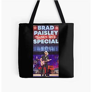 brad paisley world tour All Over Print Tote Bag