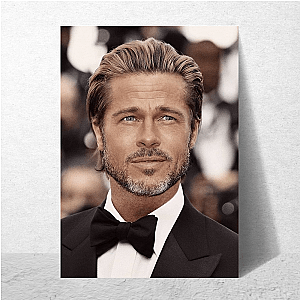 Brad Pitt Hollywood's Golden Boy Brad Pitt Posters