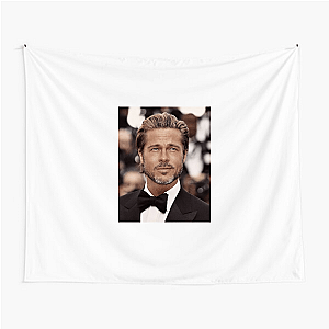 Brad Pitt Hollywood's Golden Boy Brad Pitt Tapestries
