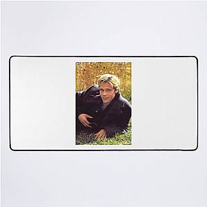 Brad Pitt Cinematic Charm Brad Pitt Mouse Pads