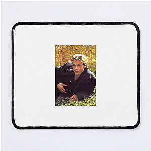 Brad Pitt Cinematic Charm Brad Pitt Mouse Pads