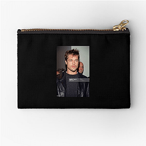Brad Pitt My Favorite Actor Brad Pitt Zipper Pouches