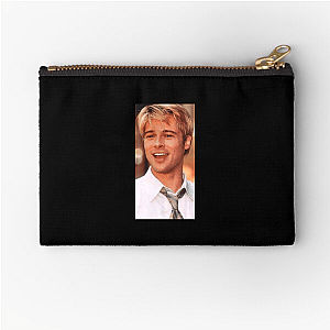 Brad Pitt Unforgettable Screen Presence Brad Pitt Zipper Pouches