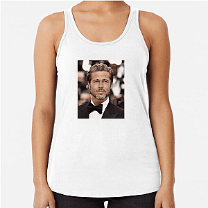 Brad Pitt Hollywood's Golden Boy Brad Pitt Tank Tops