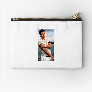 Brad Pitt Always Charismatic Always Brilliant Brad Pitt Zipper Pouches