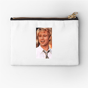 Brad Pitt Unforgettable Screen Presence Brad Pitt Zipper Pouches