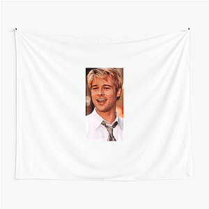 Brad Pitt Unforgettable Screen Presence Brad Pitt Tapestries