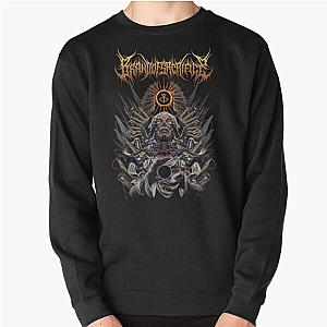 brand of sacrifice, deathcore, brutal, death metal, black metal, grind, metalcore, metal, hardcore, heavy metal Pullover Sweatshirt RB0301