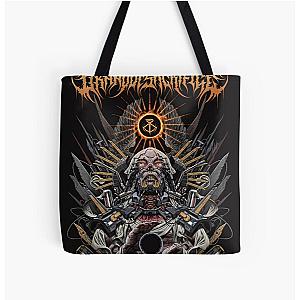 brand of sacrifice, deathcore, brutal, death metal, black metal, grind, metalcore, metal, hardcore, heavy metal All Over Print Tote Bag RB0301