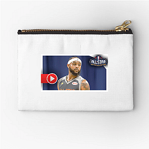 Talented Basketball Athlete Brandon Armstrong Zipper Pouches