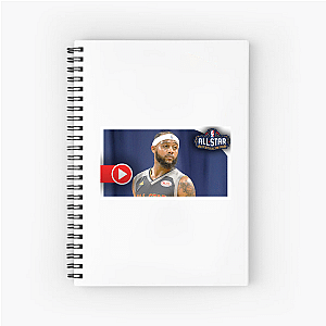 Talented Basketball Athlete Brandon Armstrong Notebook
