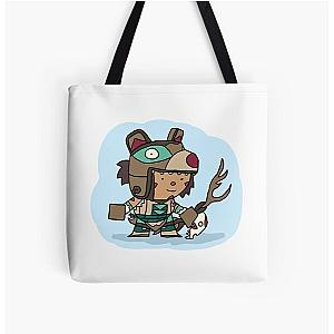 Brawlhalla - Huntress Kaya All Over Print Tote Bag