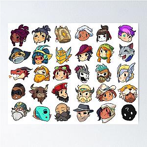 All Brawlhalla Legends  Poster