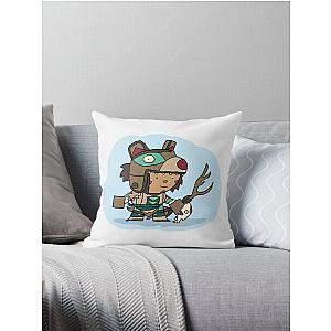 Brawlhalla - Huntress Kaya Throw Pillow