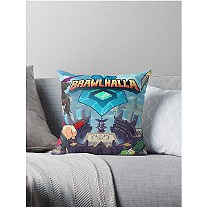 Super brawlhalla Throw Pillow