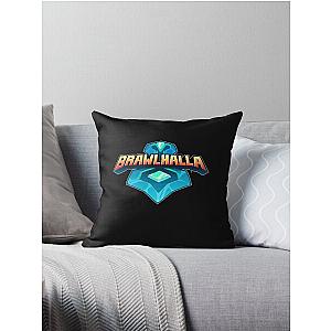 Brawlhalla logo Throw Pillow