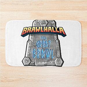 The 10 commandment of brawlhalla Bath Mat