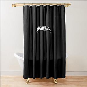 Brawlhalla White Print Graphic  Shower Curtain