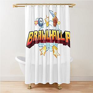 Brawlhalla bum Shower Curtain