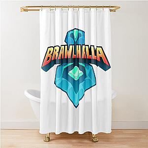 Brawlhalla logo Shower Curtain