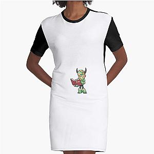 Brawlhalla Read Taunt Graphic T-Shirt Dress