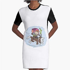 Brawlhalla - Meadowguard Ember Graphic T-Shirt Dress