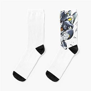 Vector Brawlhalla in Action Socks