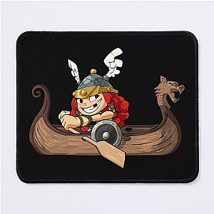 Brawlhalla Langskip Viking Barbara Mouse Pad