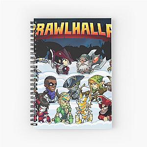 The brawlhalla family Spiral Notebook