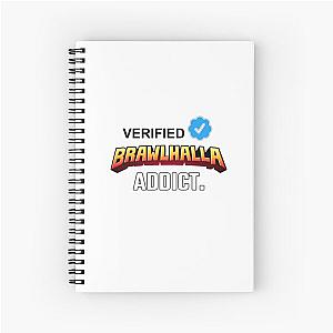 Verified Brawlhalla ADDICT Spiral Notebook