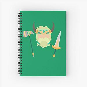 Brawlhalla Bödvar Spiral Notebook