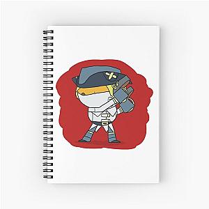 Brawlhalla - Lucien Spiral Notebook