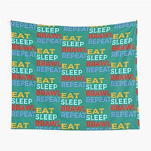 Eat Sleep Brawl RepeatFunny Brawl Stars Gift Idea    Tapestry