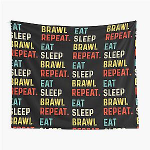 Eat Sleep Brawl Repeat Tshirt- Brawl stars funny iphone case - Brawl star gamming Tapestry