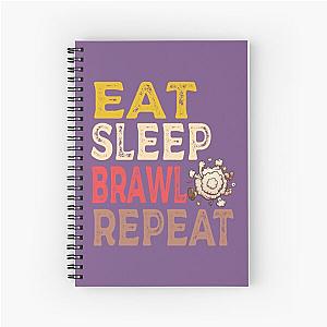 Eat Sleep Brawl RepeatFunny Brawl Stars Gift Idea    Spiral Notebook