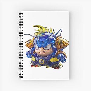 Master of Brawl - Brawl Stars Sticker Spiral Notebook