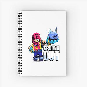 Grom'n Out - Brawl Stars Spiral Notebook