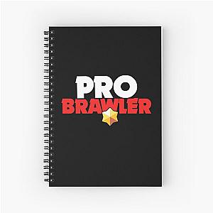 Pro Brawler - Brawl Stars Spiral Notebook