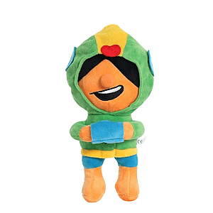 25cm Green Leon Brawl Stars Game Characters Plush