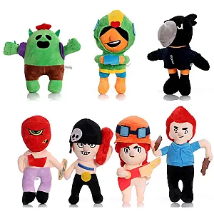 Brawl Stars Game 7pcs Characters Plush