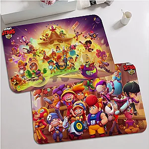 Game Brawl Stars Scene Characters Floor Mat