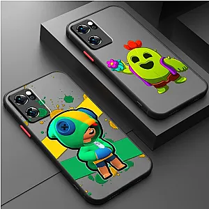 Brawl Stars Game Translucent Hard Phone Case For Realme