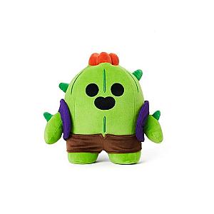 25cm Green Spike Brawl Stars Game Characters Plush