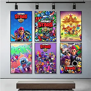 Game Brawl Stars Luxury Prints Wall Painting Posters