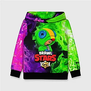 Brawl Stars Leon Children's 3D Sweatshirt Hoodies